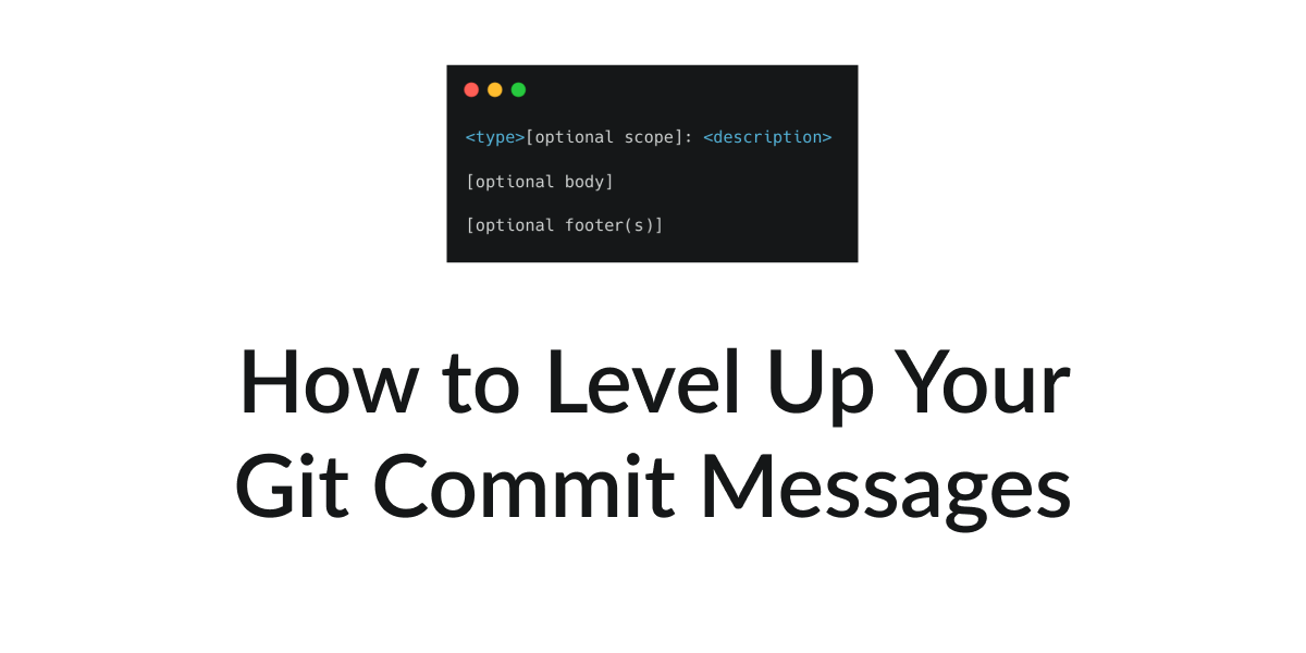 Git Commit Message 規範